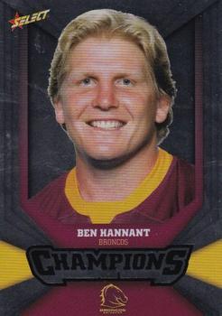 2011 NRL Champions - Silver Parallel #SP11 Ben Hannant Front